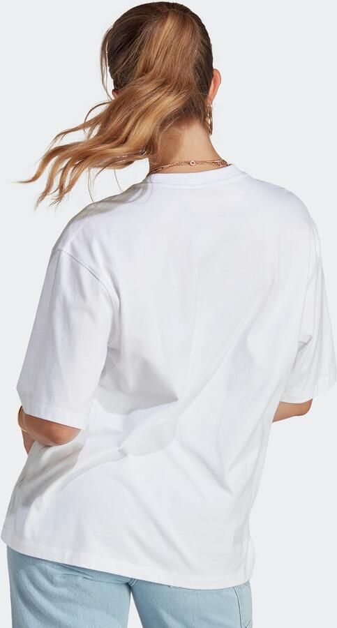 Adidas Originals Adicolor Oversized T-shirt T-shirts Kleding white maat: L beschikbare maaten:XS S M L XL - Foto 2