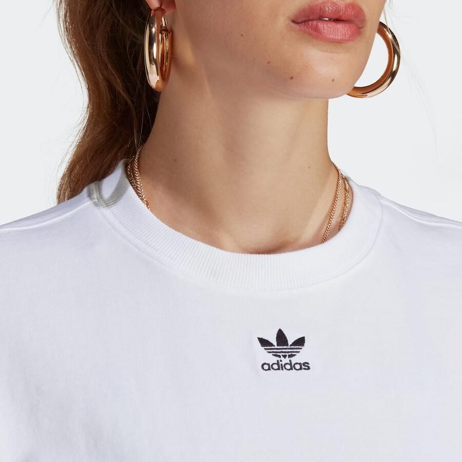 Adidas Originals Adicolor Oversized T-shirt T-shirts Kleding white maat: L beschikbare maaten:XS S M L XL
