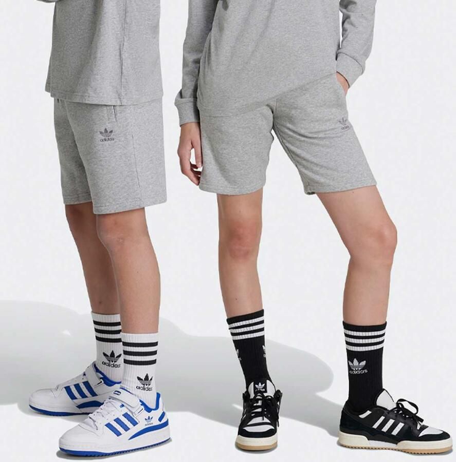 Adidas Originals Trefoil Short Unisex Sport shorts grijs Kleding - Foto 3