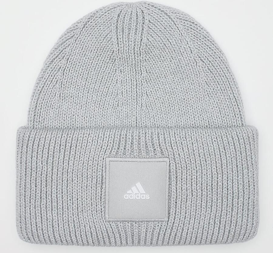 Adidas Originals Wid Cuff Beanie Unisex Mutsen grijs Maat ONE SIZE Accessoires - Foto 2