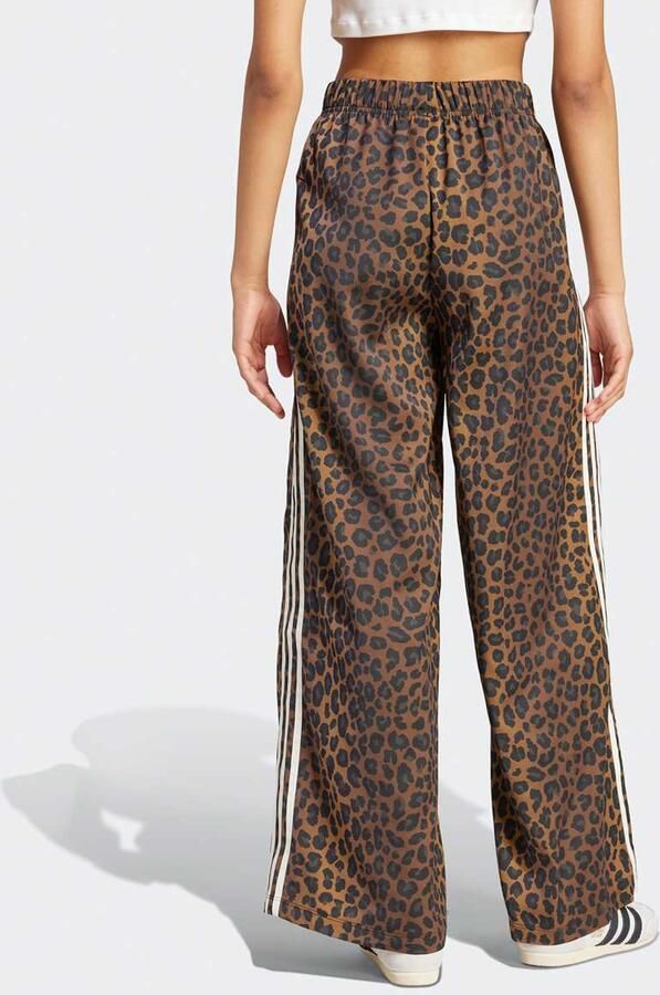 Adidas Originals Wide Leg Satin Joggers Women Trainingsbroeken bruin Maat XS Kleding - Foto 2