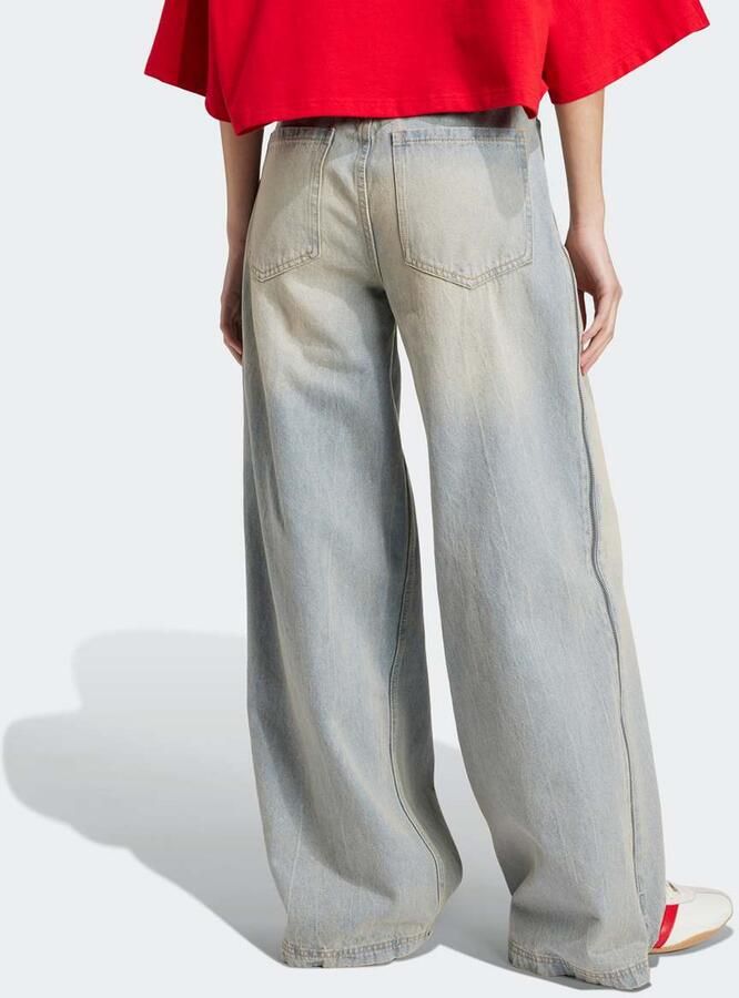 Adidas Adilenium Season 3 Zip Washed Denim Broek Veelkleurig- Dames Veelkleurig - Foto 2