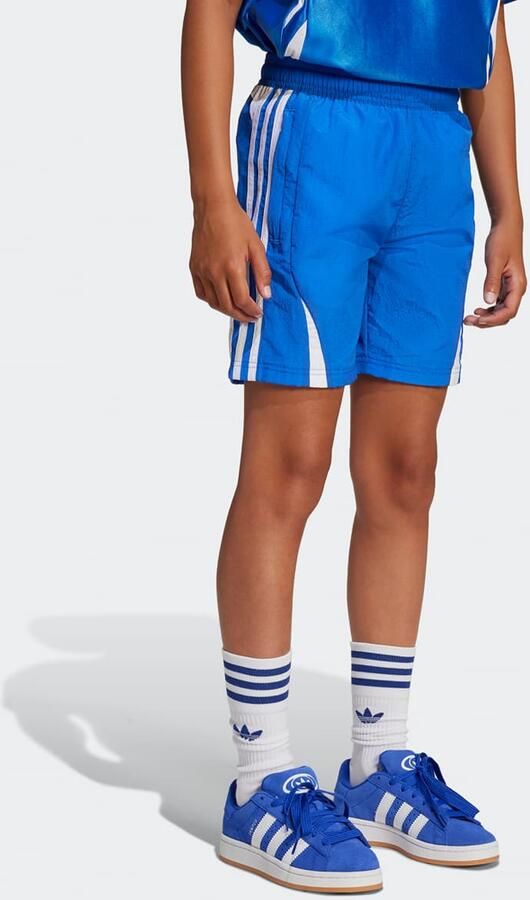 Adidas Originals Woven 3-Streifen Short Unisex Sport shorts blauw Kleding - Foto 3