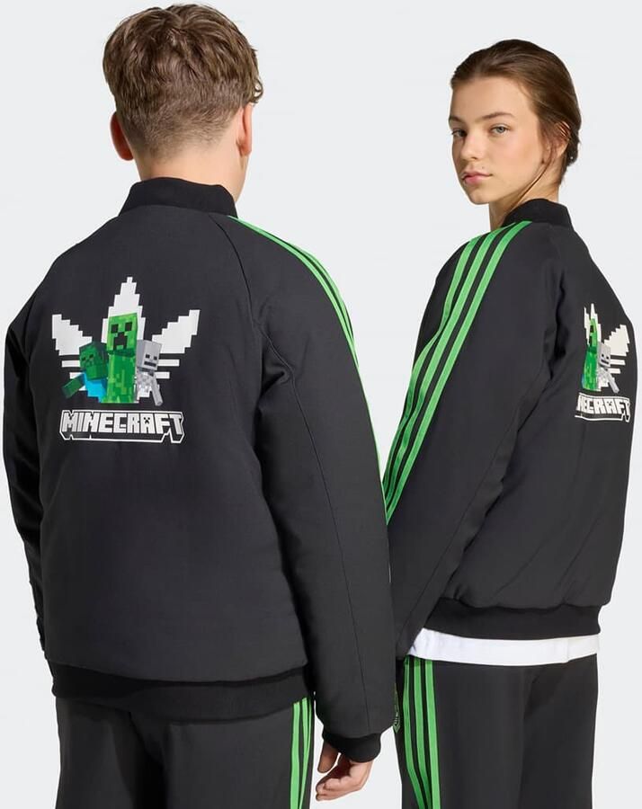 Adidas Originals x Minecraft Jacket Unisex Trainingspakken zwart Kleding - Foto 3
