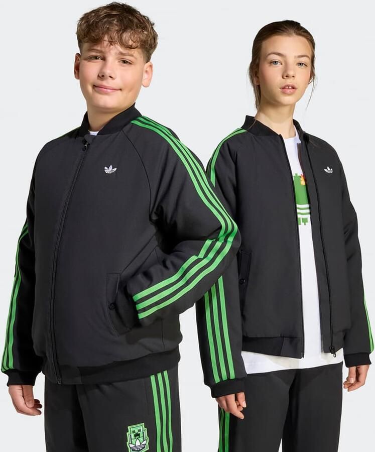 Adidas Originals x Minecraft Jacket Unisex Trainingspakken zwart Kleding - Foto 2