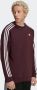 Adidas 3-Stripes Crewneck Sweatshirt Shadow Maroon Brown Heren - Thumbnail 3
