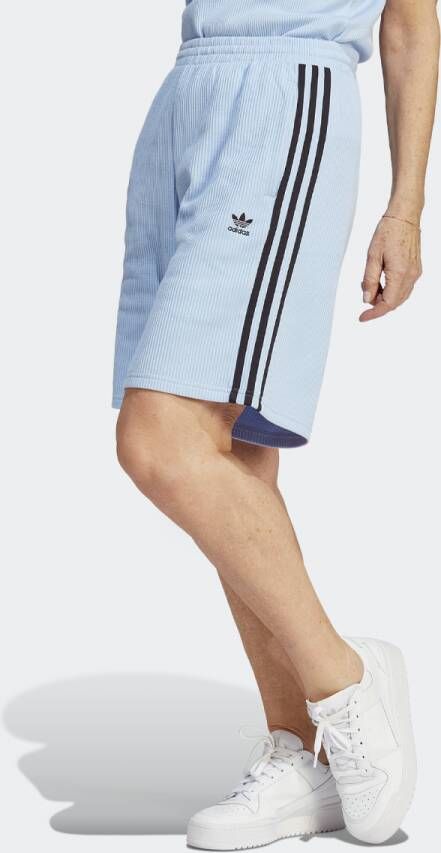 Adidas Originals Adicolor 3-stripes Summer Shorts Sportshorts Kleding blue dawn maat: XS beschikbare maaten:XS S