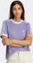 Adidas Originals Adicolor 3-stripes T-shirt T-shirts Kleding magic lilac maat: XS beschikbare maaten:XS - Thumbnail 1