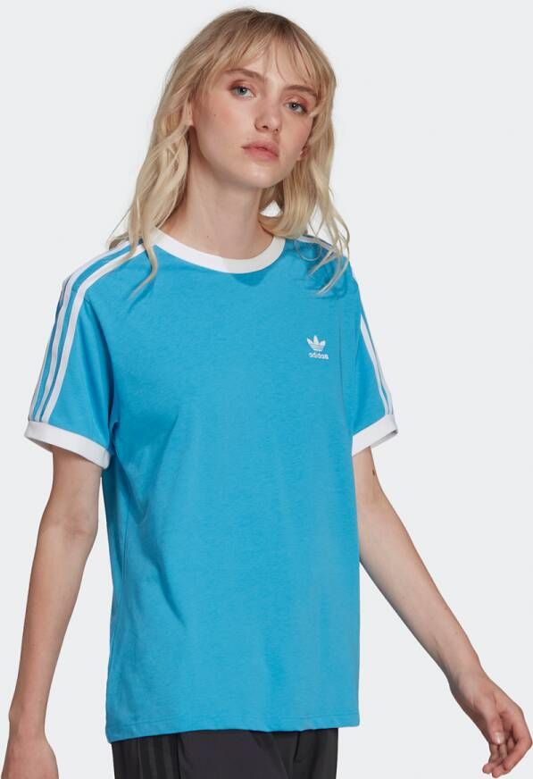 Adidas Originals T-shirt met logostrepen model '3 STRIPES TEE'