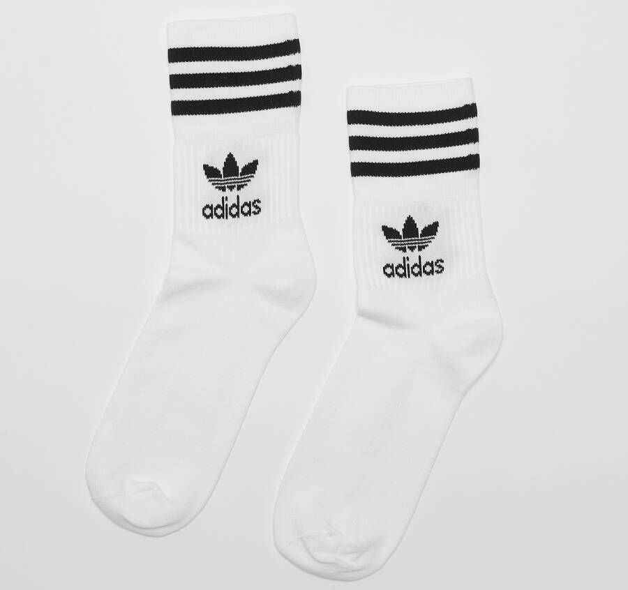 adidas Originals Adicolor Crew Sokken (3 Pack) Lang Kleding white black maat: 39-42 beschikbare maaten:39-42 43-46 35-38 43-45 40-42