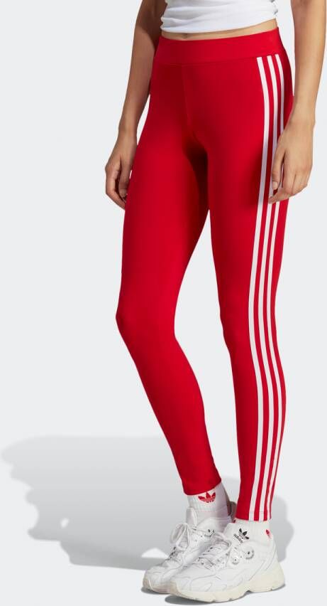 Adidas Originals Adicolor Leggings Trainingsbroeken Kleding better scarlet maat: XS beschikbare maaten:XS