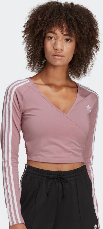Adidas Originals Shirt met lange mouwen ADICOLOR CLASSICS CROPPED LONGSLEEVE