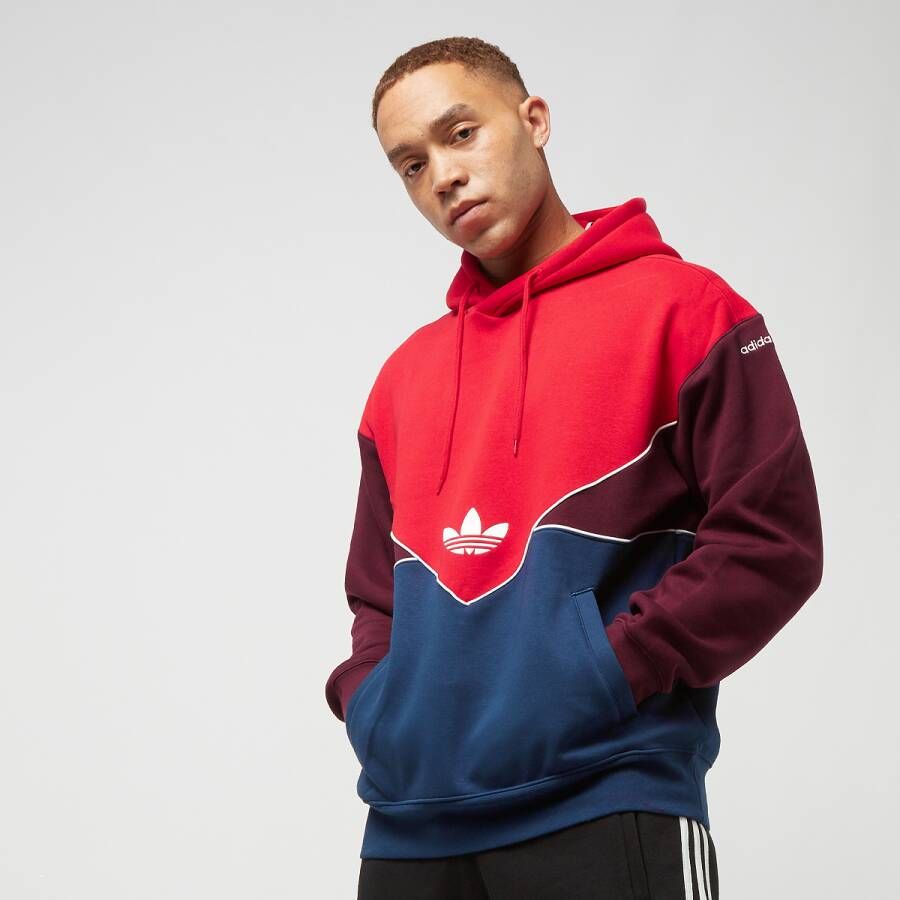 Adidas Originals Adicolor Next Hoodie Hoodies Kleding better scarlet dark blue maroon maat: XL beschikbare maaten:S M XL