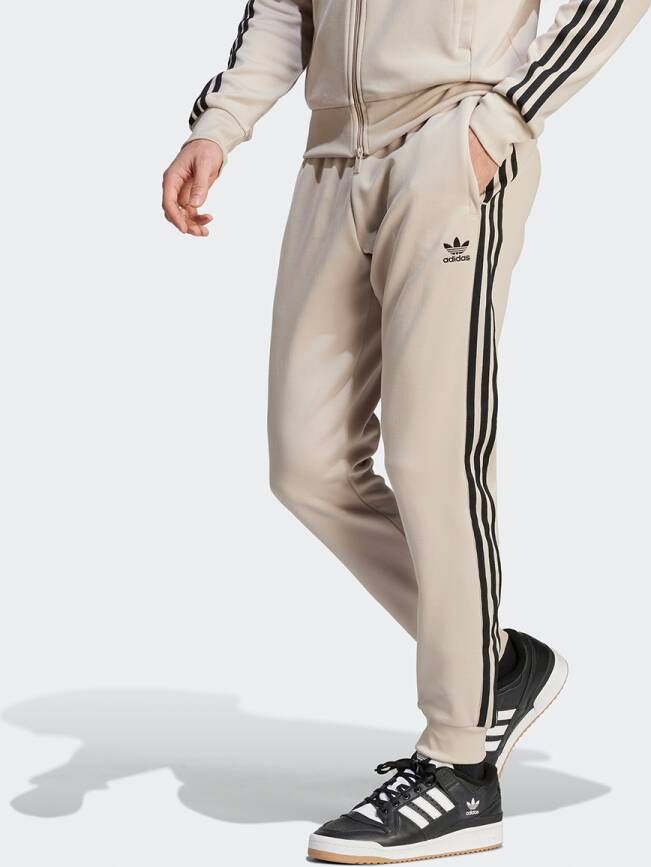 adidas Originals Adicolor Superstar Jogging Broek Trainingsbroeken Kleding wonder beige black maat: S beschikbare maaten:S