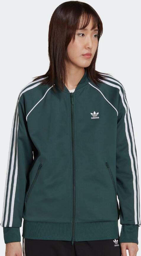 Adidas Originals Dames Primeblue SST Trainingsjack Green Dames