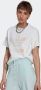 Adidas Originals Adicolor Trefoil T-shirt T-shirts Kleding white maat: XS beschikbare maaten:XS - Thumbnail 1