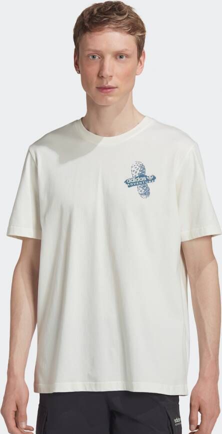 Adidas Originals Adventure Trail Tee T-shirts Kleding off white maat: XXL beschikbare maaten:XS S M XXL