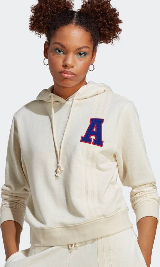 Adidas Originals Anti University Hoodie Hoodies Kleding wonder white mel maat: M beschikbare maaten:XS S M L