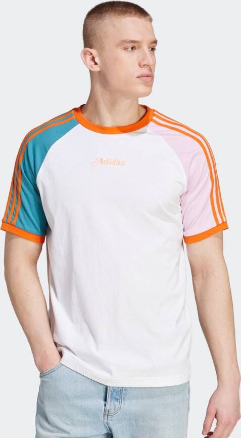adidas Originals Enjoy Summer T-shirt T-shirts Kleding weiß maat: XS beschikbare maaten:XS