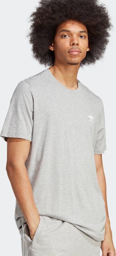 Adidas Originals Comfortabel en stijlvol T-shirt Grijs Heren