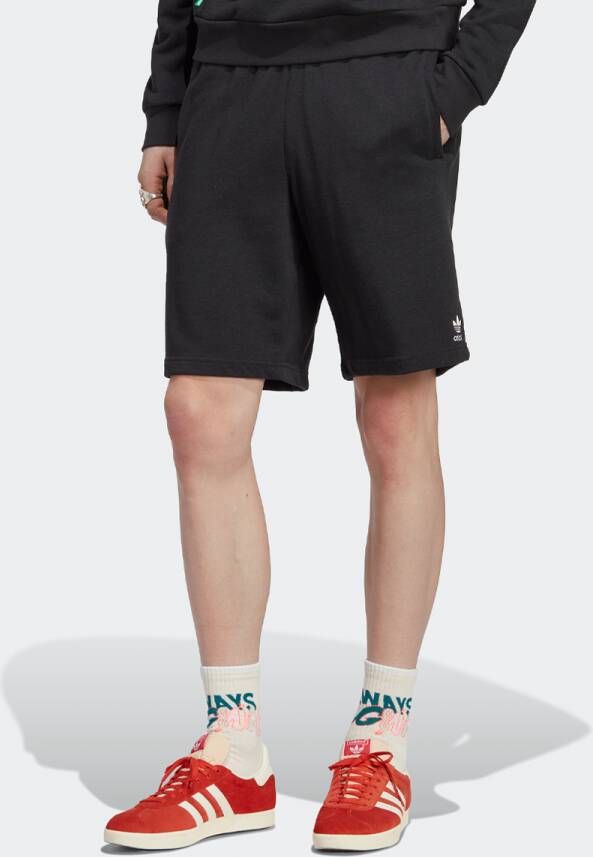 adidas Originals Essentials Plus Fleece Shorts Sportshorts Kleding Black maat: S beschikbare maaten:S