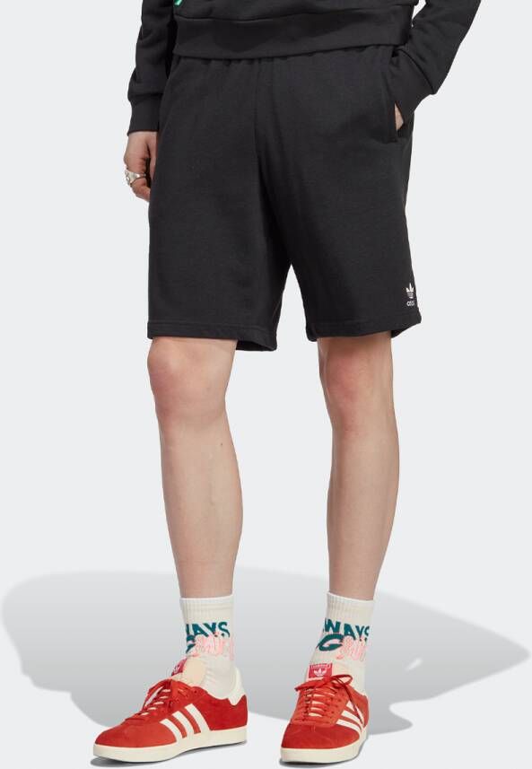 Adidas Originals Essentials Plus Fleece Shorts Sportshorts Kleding Black maat: M beschikbare maaten:S M