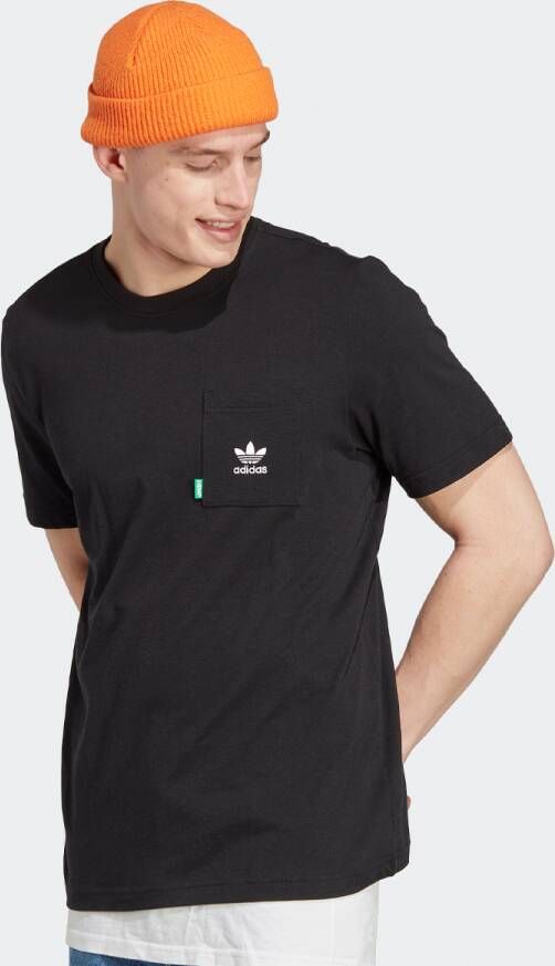 Adidas Originals Essentials Plus T-shirt T-shirts Kleding Black maat: M beschikbare maaten:S M
