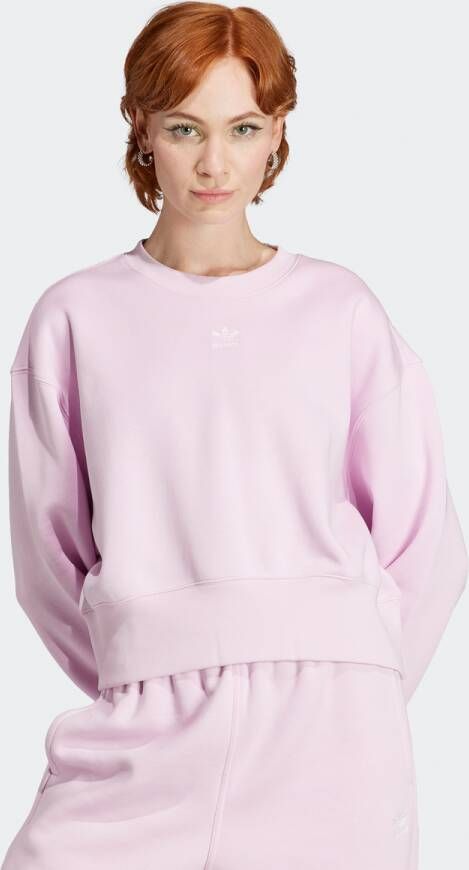 adidas Originals Essentials Sweatshirt Sweaters Kleding orchid fusion maat: S beschikbare maaten:S