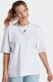 Adidas Originals Adicolor Oversized T-shirt T-shirts Kleding white maat: L beschikbare maaten:XS S M L XL - Thumbnail 1