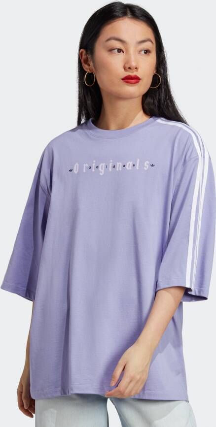 Adidas Originals Gothcore T-shirt T-shirts Kleding light purple maat: XS beschikbare maaten:XS