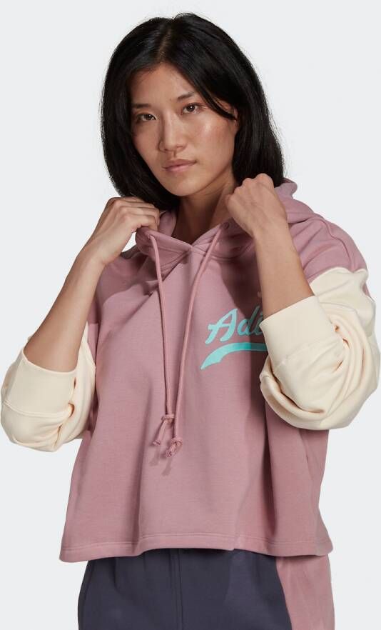 Adidas Originals Dames; Sweatshirt Originals hoodie Hd9784 36 Roze Dames