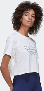 Adidas Originals Kort T-shirt met logostitching