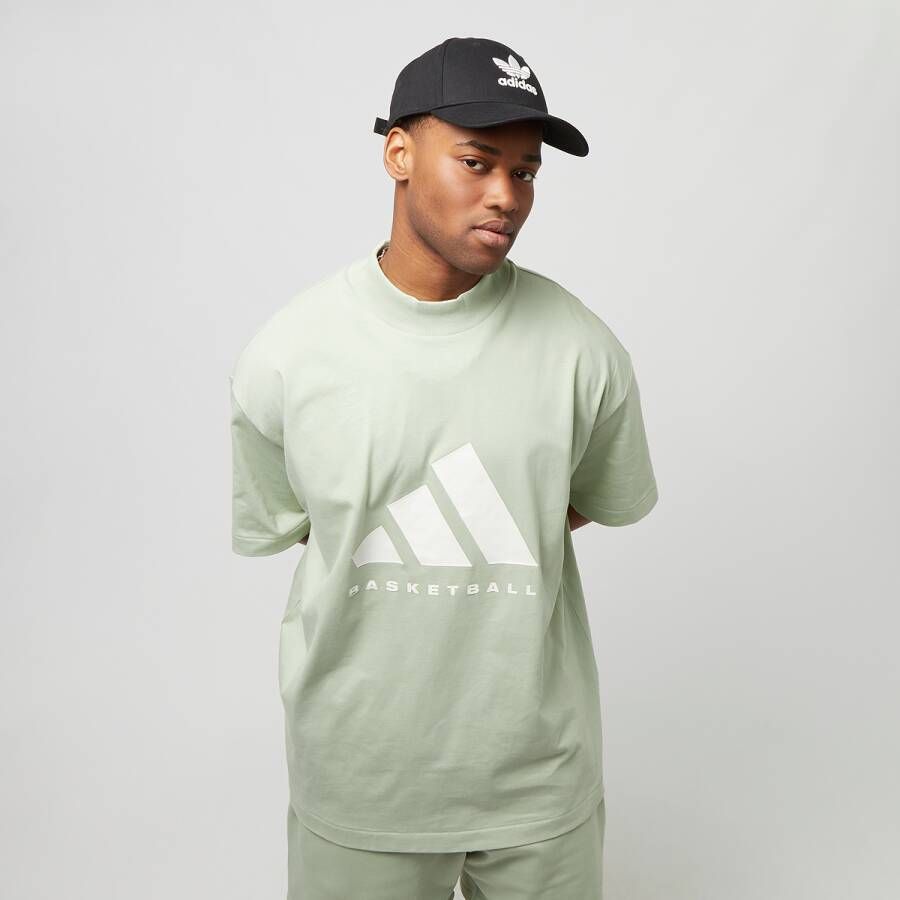 Adidas Originals One Cotton Jersey Tee T-shirts Kleding halo green maat: S beschikbare maaten:S L
