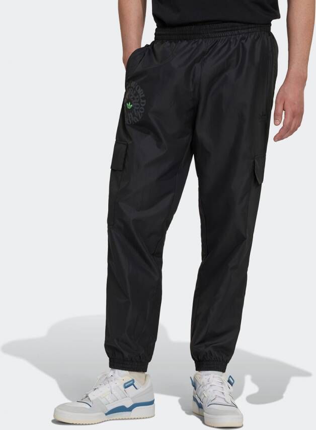 Adidas Originals Ozworld Cargo Pant Trainingsbroeken Kleding black maat: XS beschikbare maaten:XS