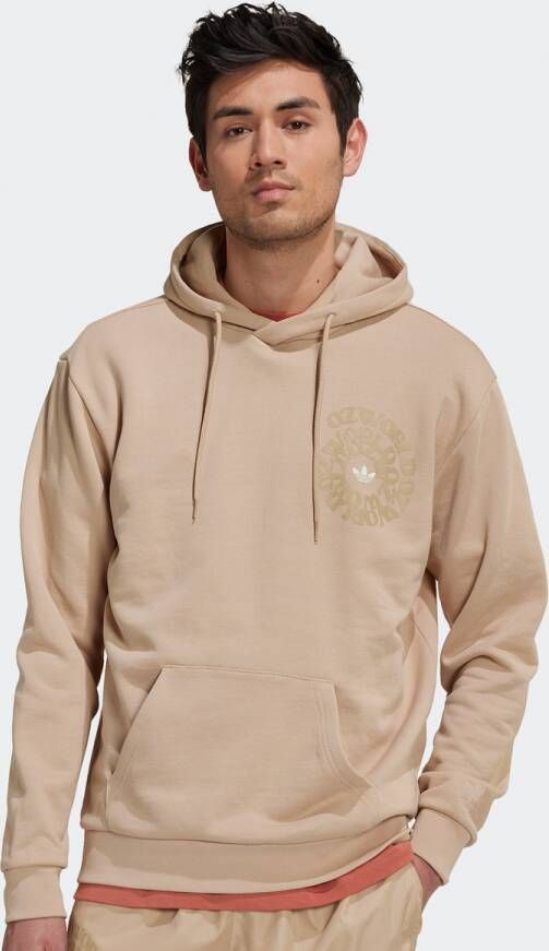 Adidas Originals Ozworld Hoodie Hoodies Kleding beige maat: L beschikbare maaten:L