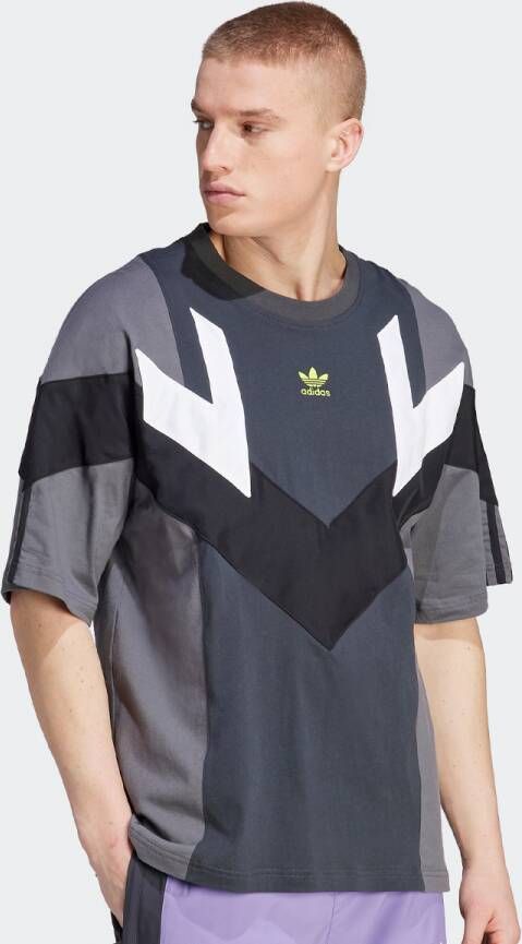 Adidas Originals Rekive T-shirt T-shirts Kleding carbon grey five maat: M beschikbare maaten:S M
