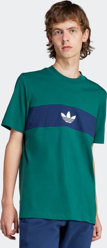 Adidas Originals Rifta New York T-shirt T-shirts Heren collegiate green maat: XL beschikbare maaten:S M XL