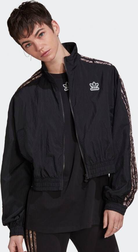 Adidas Originals Summer Rave Windbreaker Windbreakers Kleding black maat: L beschikbare maaten:XS S M L