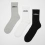 Adidas Sportswear Cushion Linear Crew Sokken (3 Pack) Lang Kleding medium grey heather white black maat: 43-45 beschikbare maaten:37-39 40-42 43 - Thumbnail 4