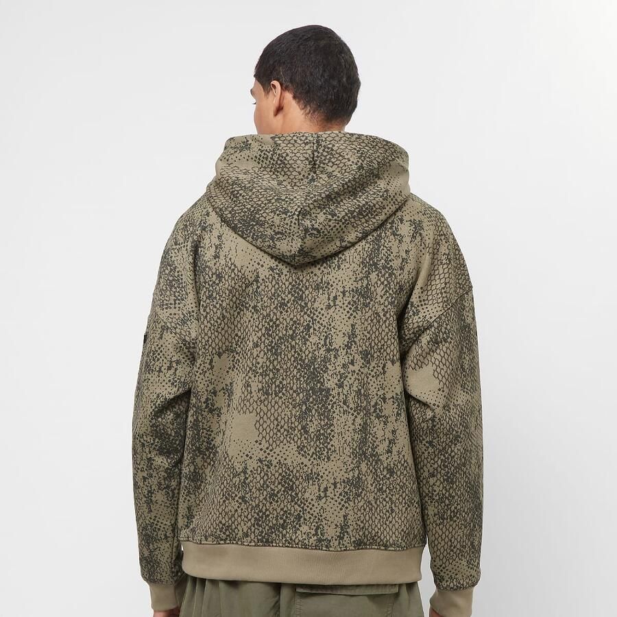 Alpha industries Essentials Relaxed Hoody Camo Men Hoodies & Sweaters camouflage Maat S Kleding