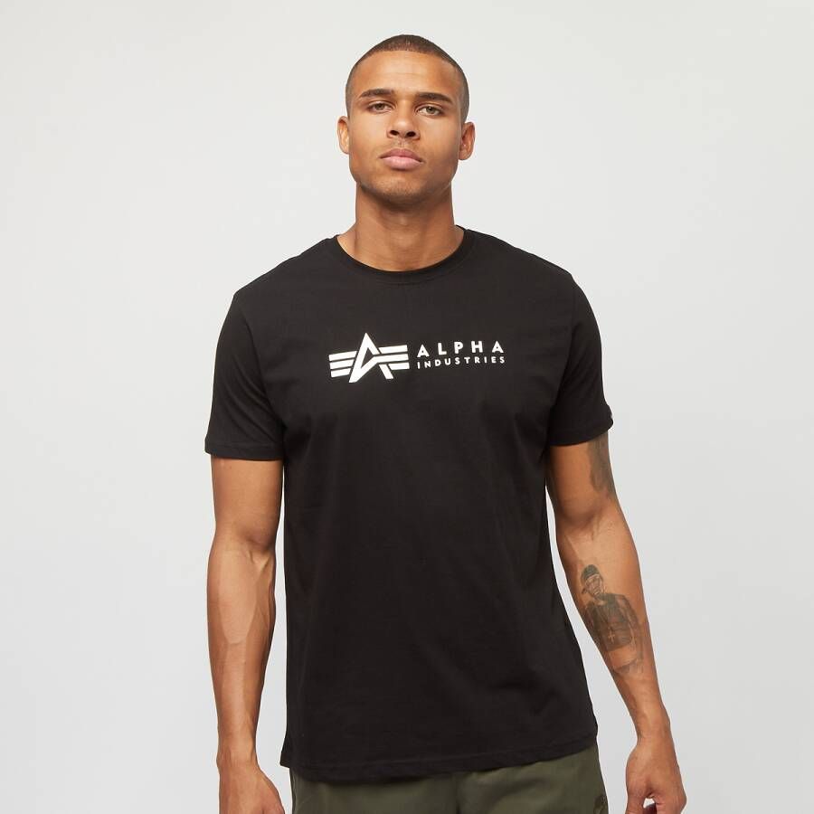 Alpha industries Label T (2 Pack) T-shirts Kleding Black maat: XXL beschikbare maaten:S M L XXL