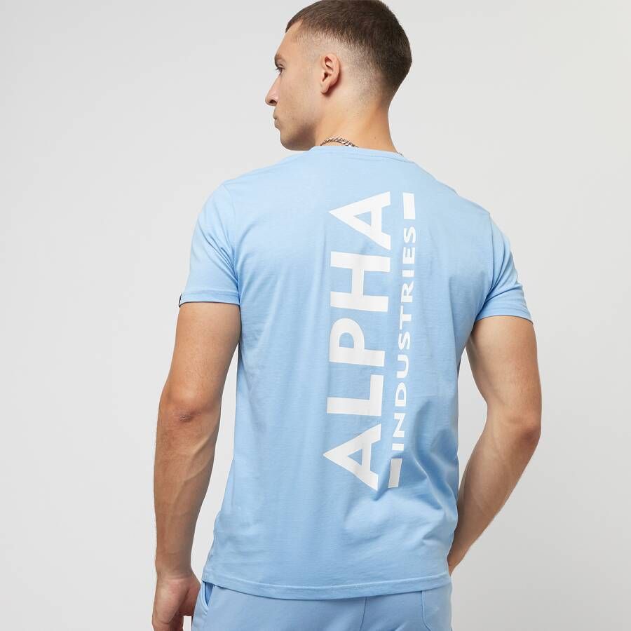 alpha industries Backprint T-shirts Kleding light blue maat: S beschikbare maaten:S