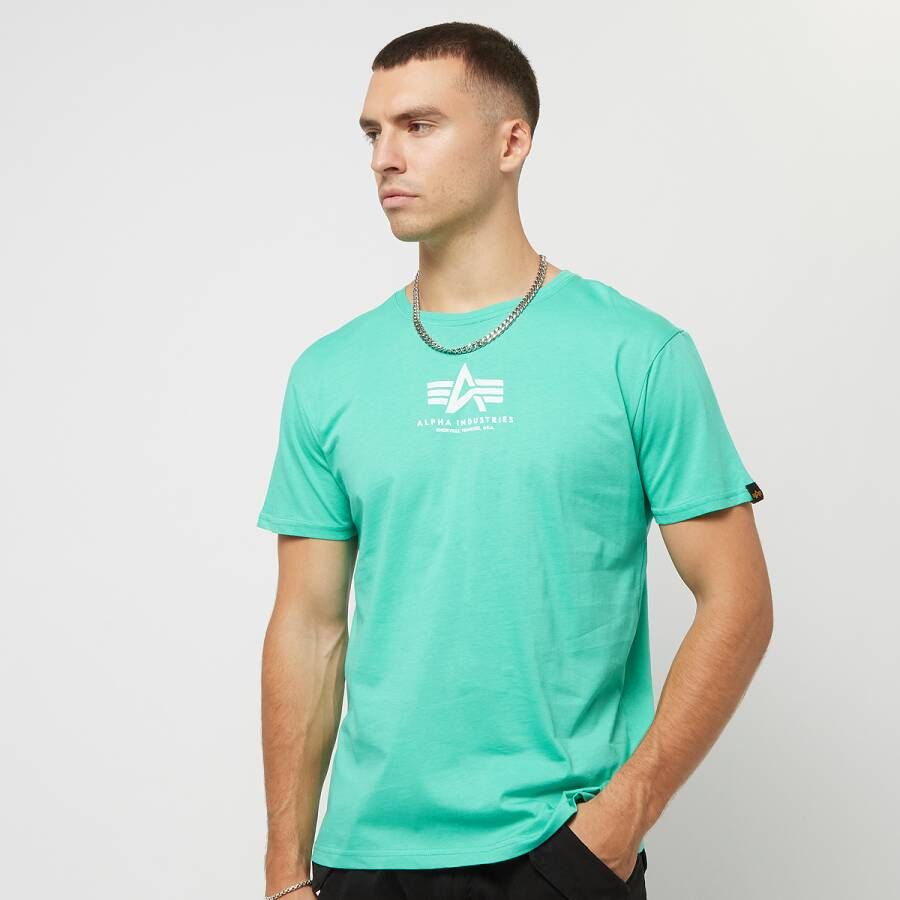alpha industries Basic T Ml T-shirts Kleding atomic green maat: S beschikbare maaten:S M