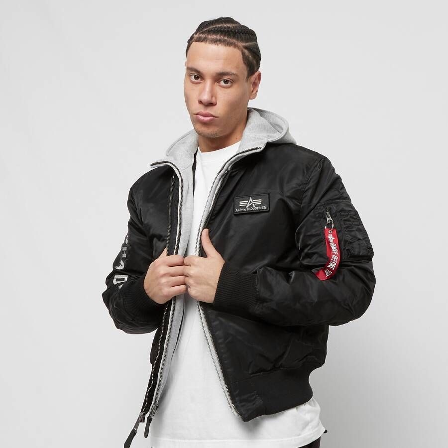 Alpha industries Ma-1 D-tec Se Bomberjacks Kleding black grey maat: XL beschikbare maaten:XL