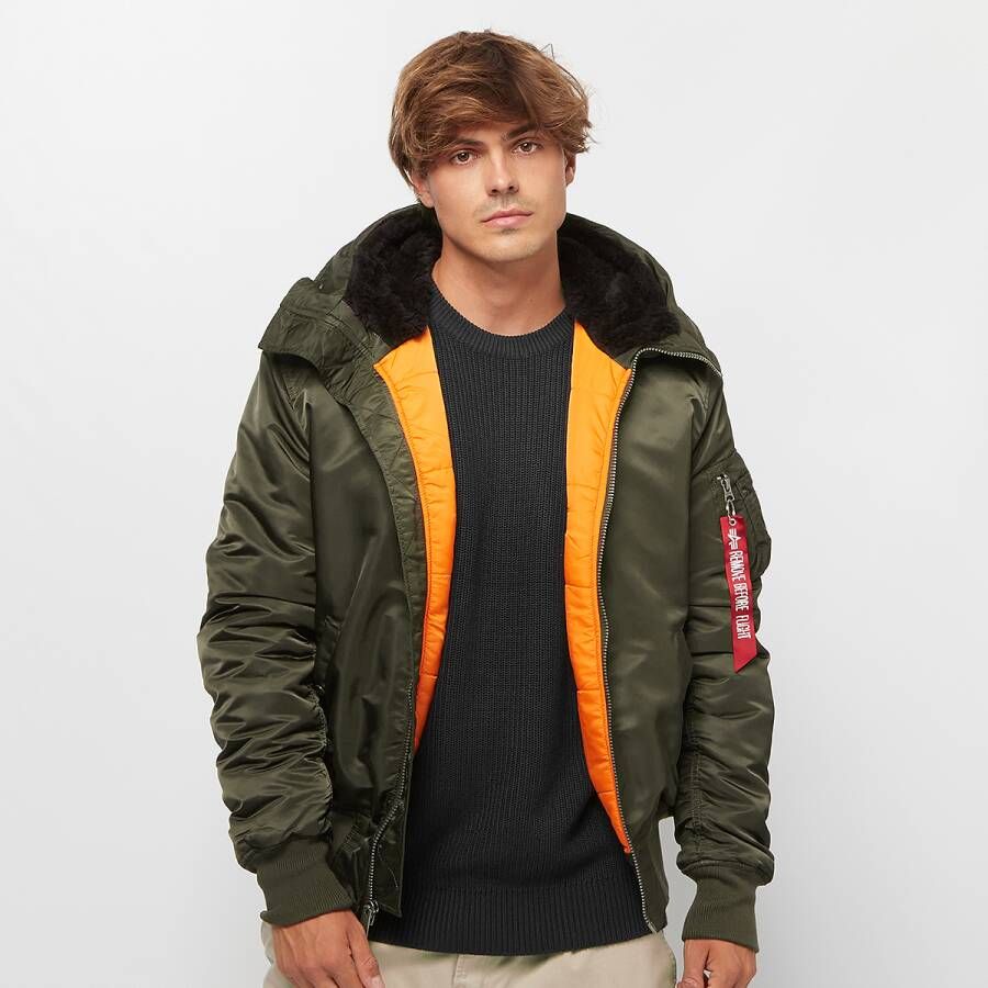 Alpha Industries Bomberjack Men Bomber & Flight Jackets MA-1 Hooded