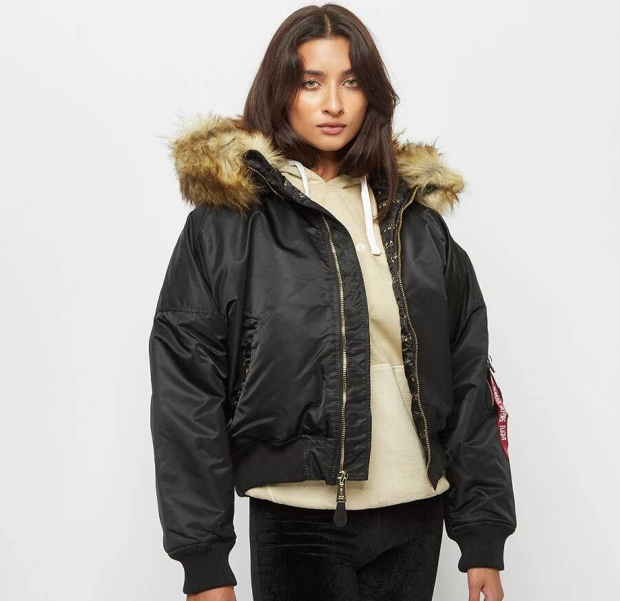 Alpha industries Down Jackets Zwart Dames