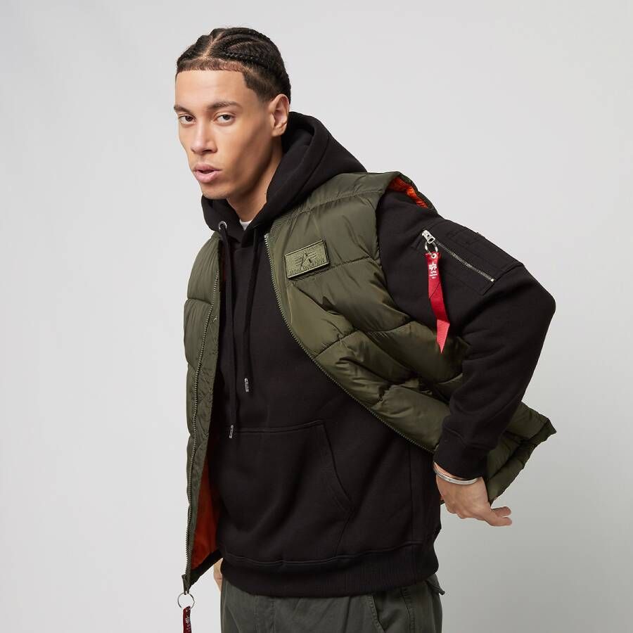 Alpha industries Bodywarmer met labeldetail