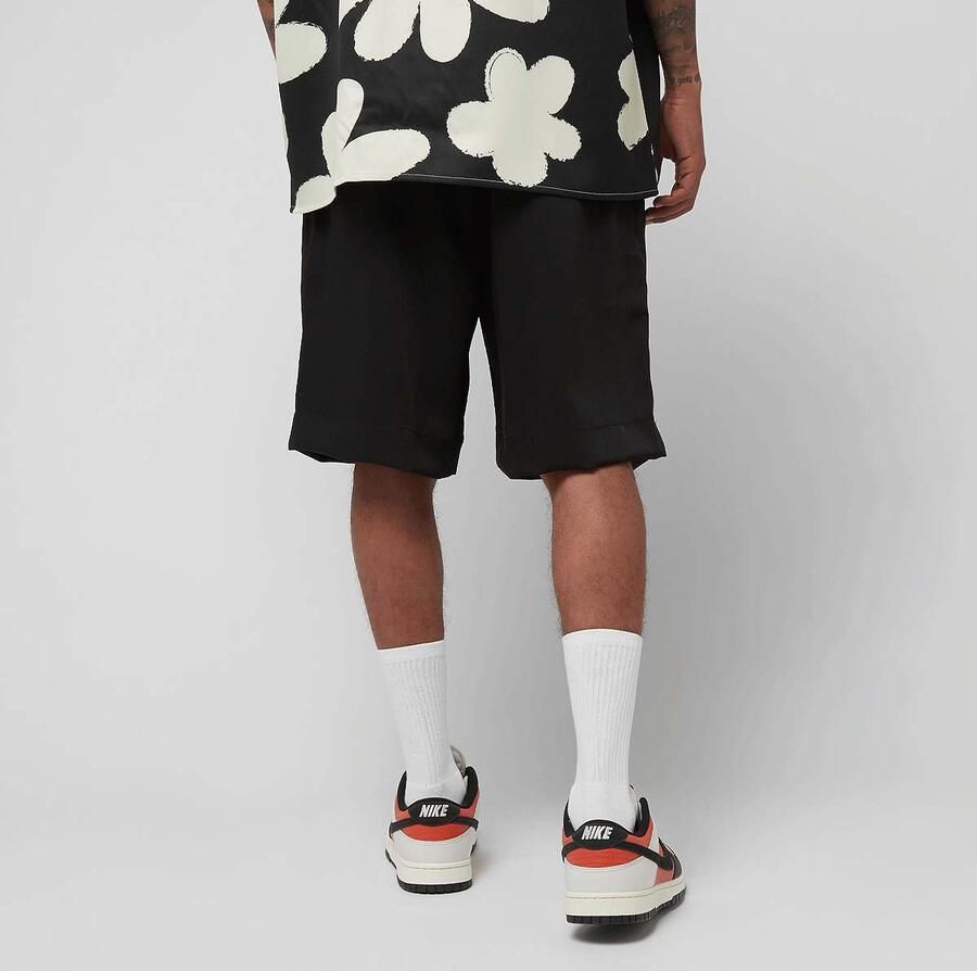 Another Cotton Lab Double Pleated Shorts Men zwart Maat XL Kleding - Foto 2