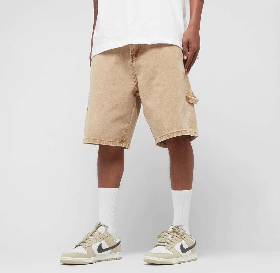 Another Cotton Lab Short Carpenter Pants Men Shorts beige Maat S Kleding - Foto 3