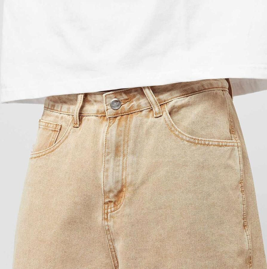 Another Cotton Lab Short Carpenter Pants Men Shorts beige Maat S Kleding